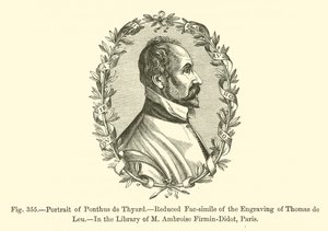 El Retrato de Ponthus de Thyard