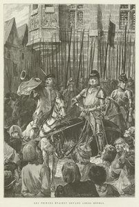 Los príncipes estaban frente a sus casas de French School