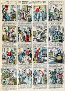 Las principales formas de adulteración nutricional, c.1883
