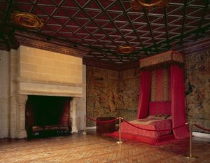 El dormitorio de la reina de French School
