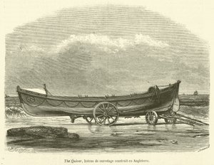 El Quiver, bote salvavidas construido en Inglaterra