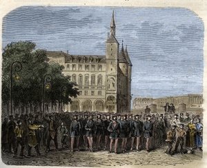 El Saint-Simonianismo 1820-30 - Saint-Simonismo - Saint-Simonianismo - Los Saint-Simonianos - grabado