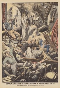 El terremoto de San Francisco de 1906 de French School