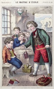 El Maestro de Escuela, c.1860-70 de French School