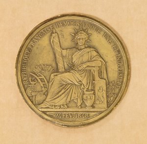 El sello de la Segunda República, 1848