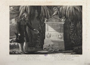 La sombra de Napoleón, tumba de Napoleón II
