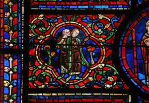 Ventana de San Martín: decorativa de French School