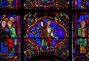 Ventana de San Martín: decorativa de French School