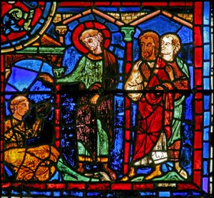 Ventana de San Martín: el santo revive a una persona de la muerte de French School