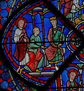 La ventana de San Tomás: es presentado al rey de French School