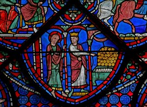 La ventana de San Tomás: el rey le muestra oro de French School