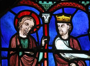 La ventana de San Tomás: el rey le muestra oro de French School