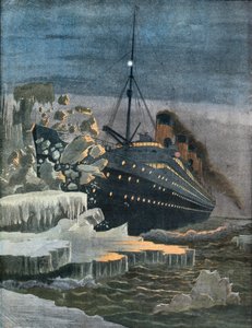 El Titanic choca con un iceberg de French School