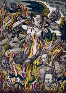 El tormento de los condenados en el infierno