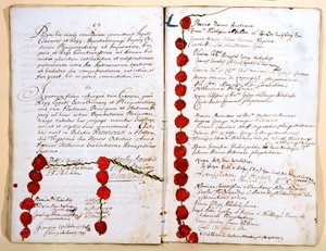 El Tratado de Ryswick, 30 de octubre de 1697 de French School