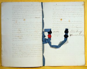 El Tratado de Utrecht, 11 de abril de 1713 de French School