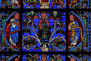 El Árbol de Jesé: Isaías, un rey de Jesé, Miqueas de French School