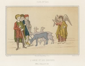 El ángel y los pastores