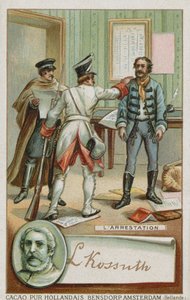 El arresto de Lajos Kossuth de French School