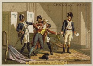 El arresto del Marqués de Favras, Revolución Francesa, 24 de diciembre de 1789