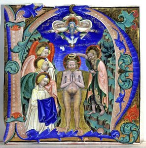 El bautismo de Cristo