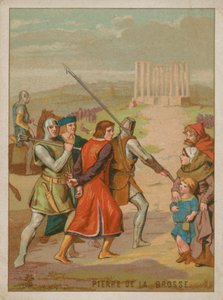 La captura de Pierre de la Brosse de French School