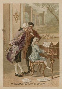 El clavicordio: la infancia de Mozart de French School