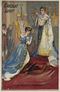 La coronación de Napoleón, 1804 de French School