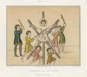 La crucifixión de San Andrés de French School