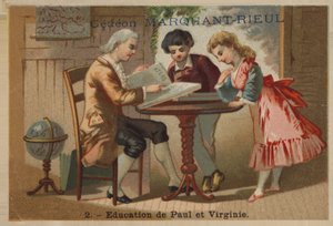 La educación de Paul y Virginie de French School