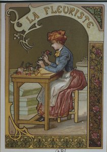 La florista, c.1900