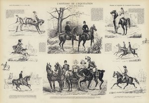 La historia de la equitación de French School