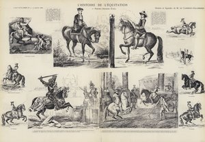 La historia de la equitación de French School