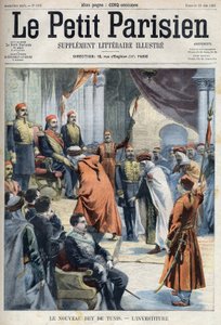 La inauguración del nuevo Bey de Túnez Hedi Bey (Muhammad El Hadi Bey)
