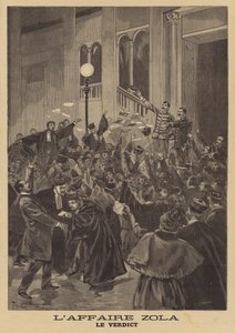 El juicio por difamación de Émile Zola de French School