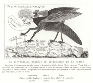 La langosta, emblema de destrucción y hambruna de French School