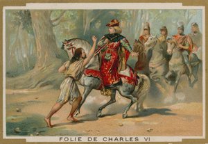 La locura del rey Carlos VI de Francia, 1392