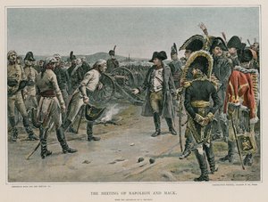 El encuentro de Napoleón y Mack