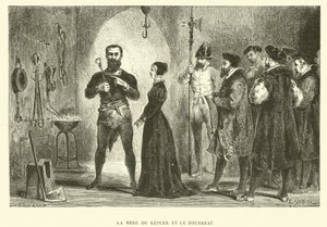 La madre de Johannes Kepler y el verdugo de French School