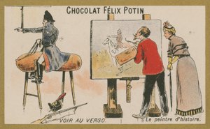 El pintor de historia de French School