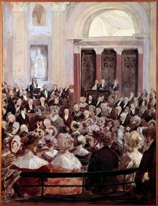 El poeta y escritor Victor Hugo de French School