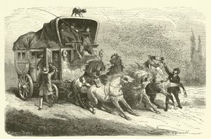 La lluvia de escarabajos (grabado) de French School