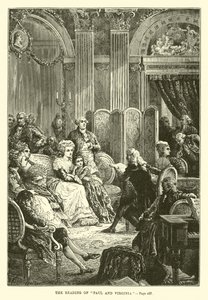 La lectura de Paul y Virginia de French School