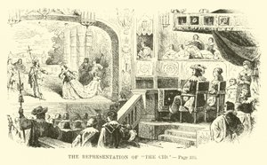 La representación de El Cid