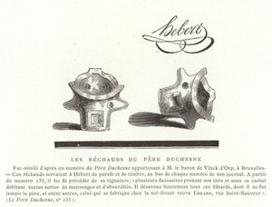 Las estufas de Père Duchesne de French School