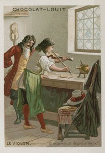 El violín: Stradivarius en su taller