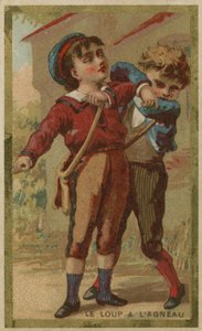 El lobo y el cordero de French School