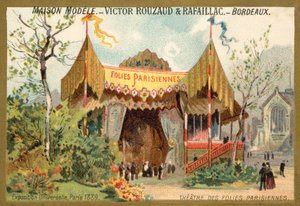 Teatro des Folies Parisiennes, Exposición Universal, París de French School