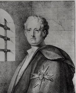 Thomas-Arthur, Conde de Lally (1702-66) en su calabozo de French School
