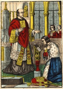 Thomas Helie, confesor del Rey San Luis de French School